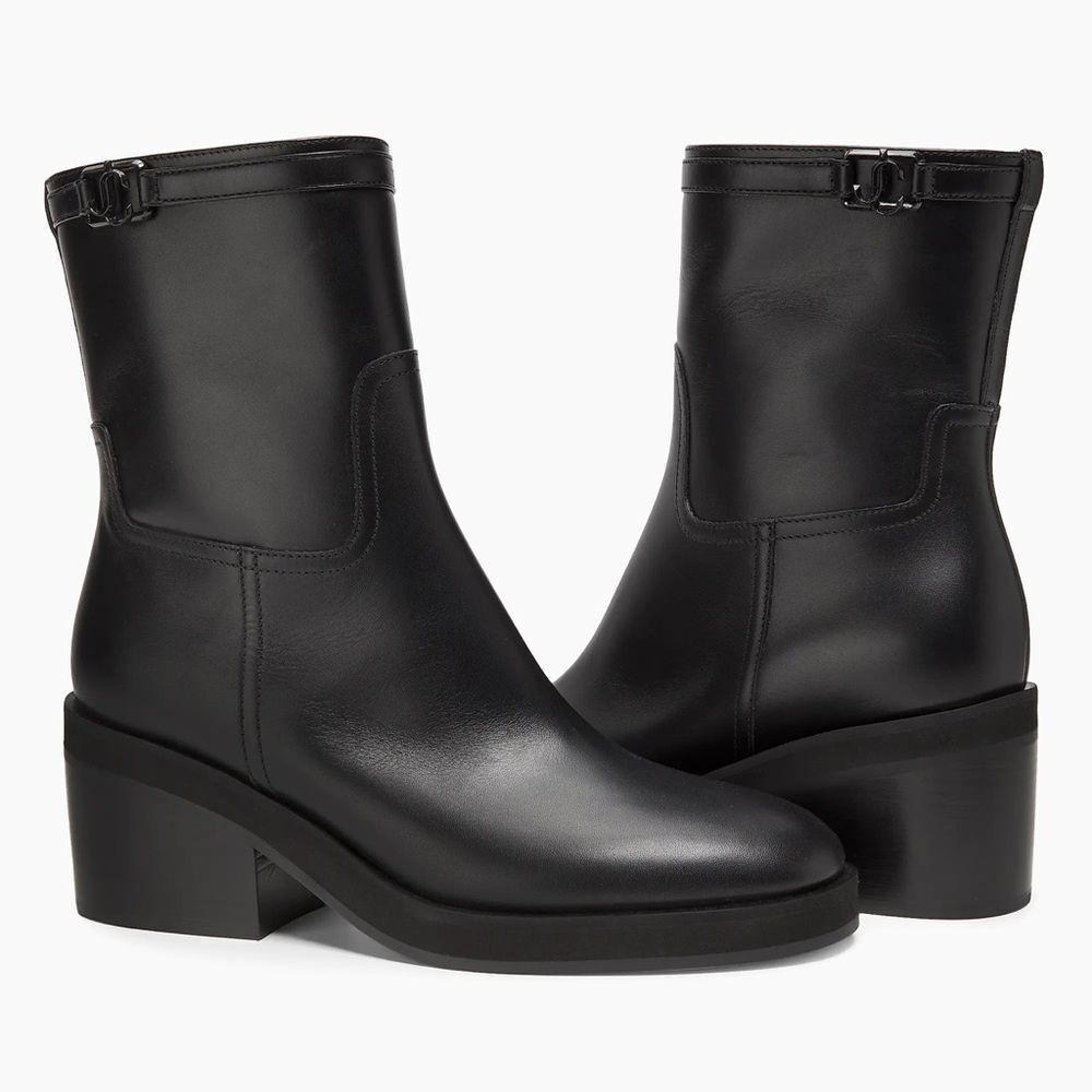 Jimmy Choo Yasmin Leather Ankle Boots size 36
